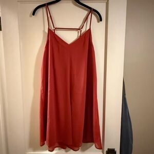 Abercrombie & Fitch Rich Red Dress